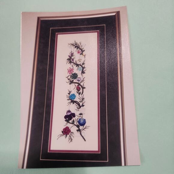 Roses Roses Roses Embroidery Silk Screen Print Instructions B10 - Picture 3 of 7